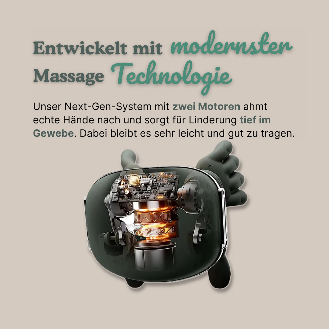 HandMassage™ PRO - Löst Knoten im Nacken innerhalb Minuten