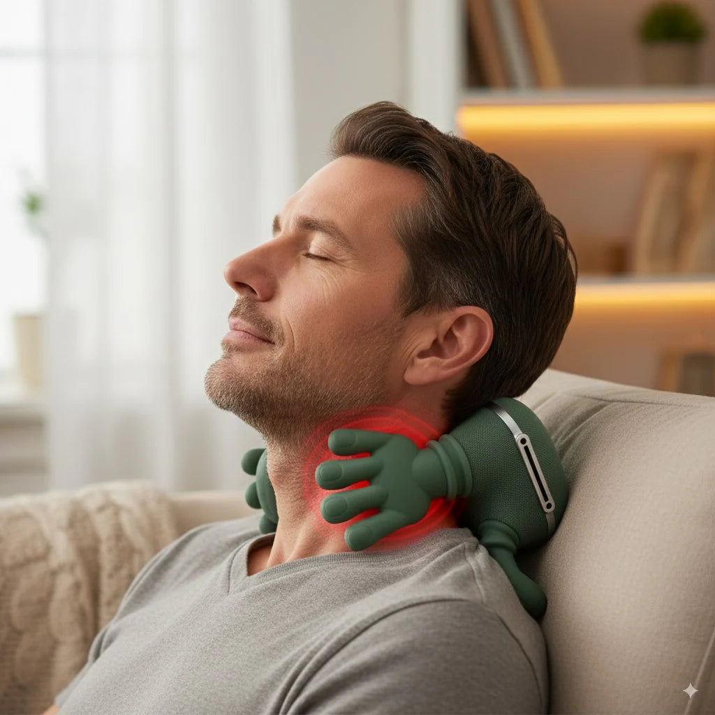 HandMassage™ PRO - Löst Knoten im Nacken innerhalb Minuten