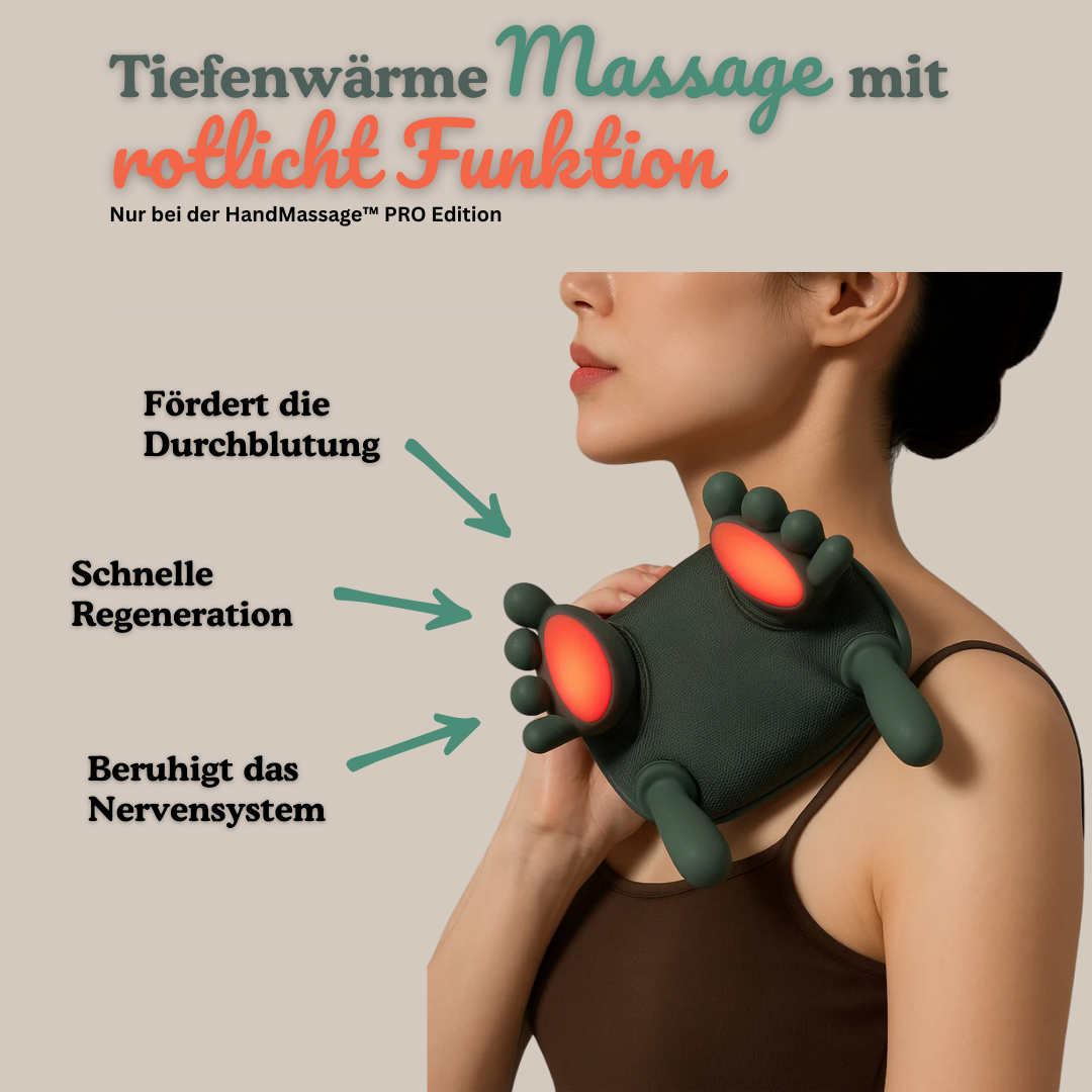 HandMassage™ PRO - Löst Knoten im Nacken innerhalb Minuten